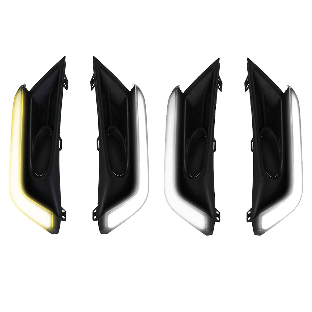 

Светодиодные дневные ходовые огни (ДХО) для Honda CR-V 2017-2019, белые (дальний свет), цвет корпуса: черный