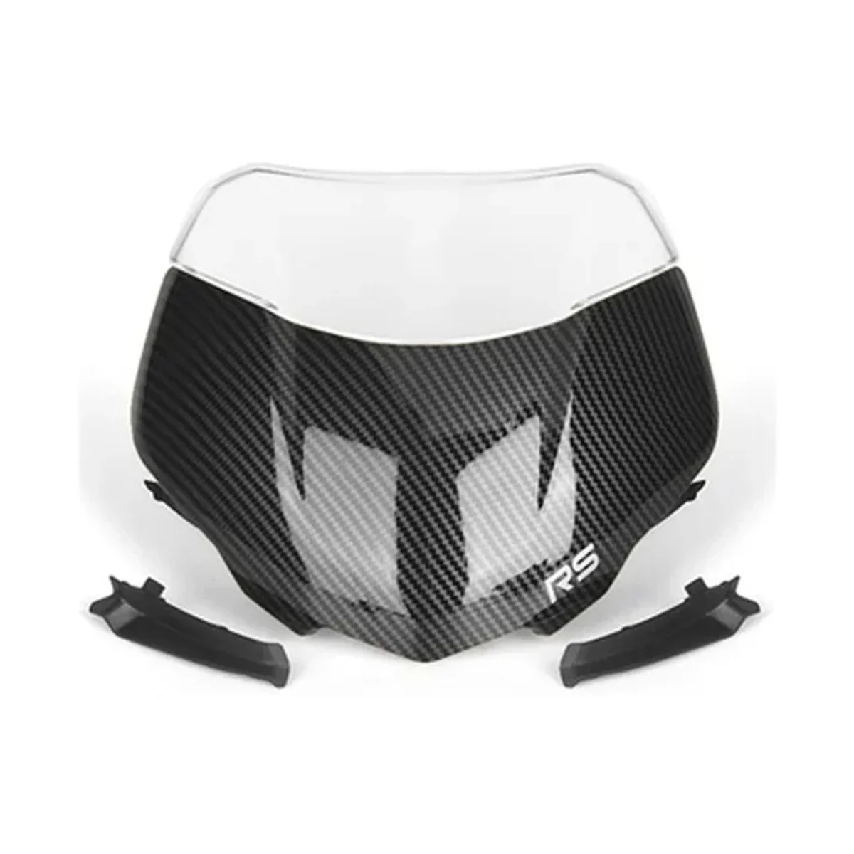 For Street Triple 765RS 765 RS Moto2 2023 2024 Carbon Fiber Style Motorcycle Windshield Sport Screen Deflector