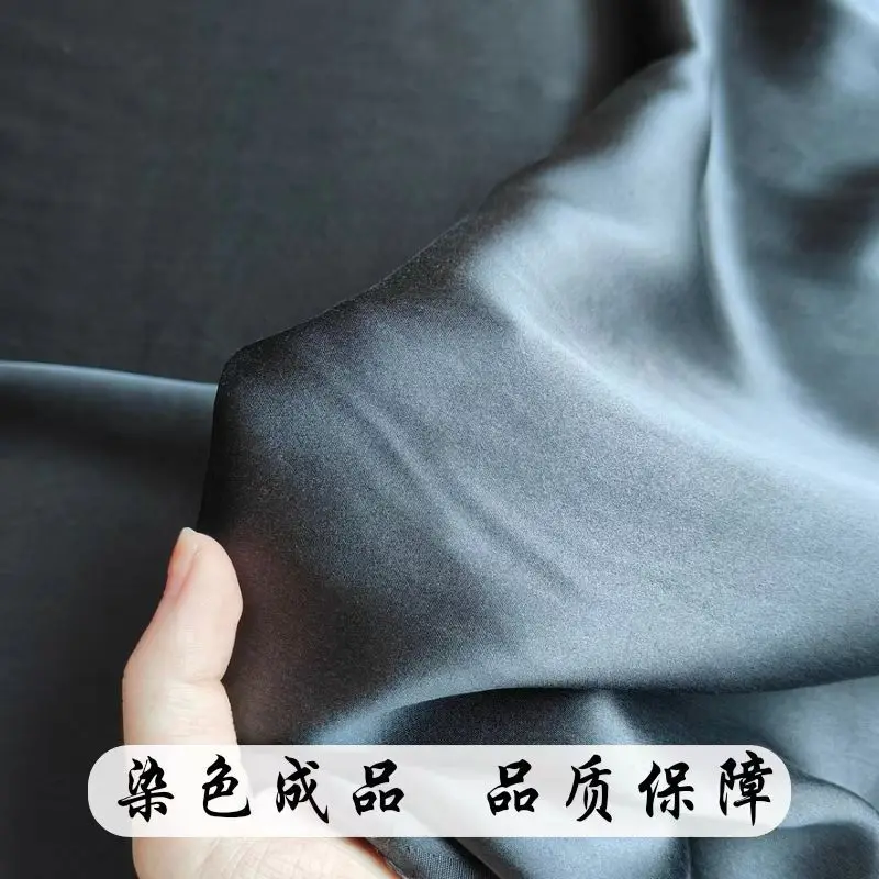 16mm silk Plain crepe satin fabric( 140cm width) lining cloth 68g/㎡