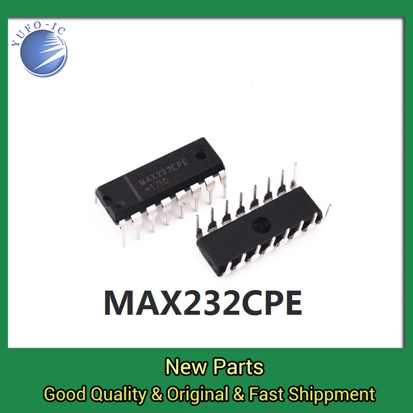 Freeship 5pcs 232 IC MAX232CPE MAX232