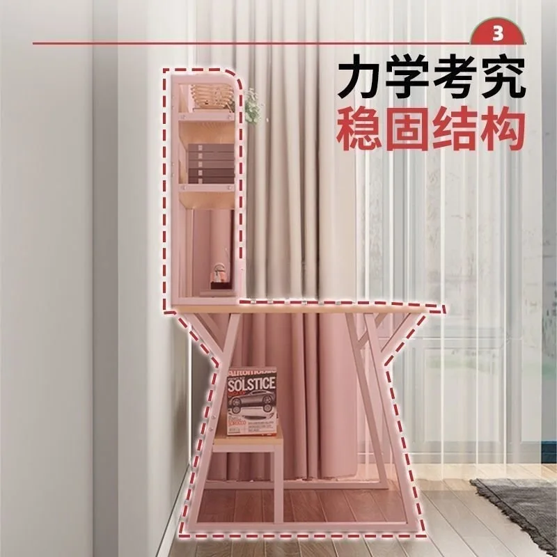 Desk Computer Desktop Table Bookshelf Combination Household Simple Bedroom Student Simple Student Academic