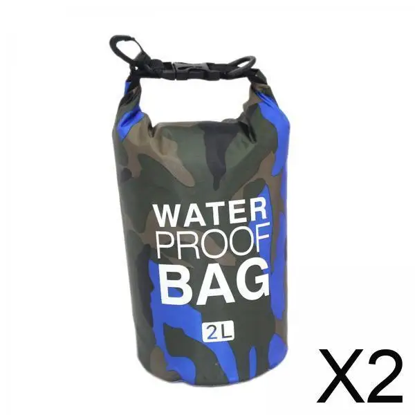 

Drifting Waterproof Waist Pouch Mini 2L Foldable Dry Bag for Boating Fishing Kayak Accessories Outdoor Use
