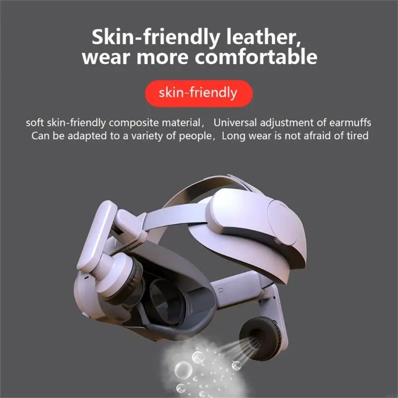 1 Pasang Penutup Telinga Headset VR Pengurang Kebisingan Headphone Penutup Telinga Suara untuk Aksesori Pico 4 /4 Pro VR