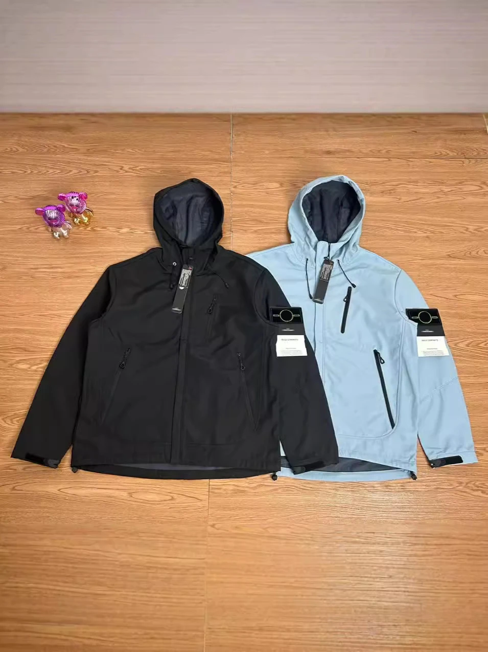 

YFSTONE Trendy Stone Autumn Winter Hooded Functional Zipper Jaet Outdoor ex Coat Youth Regular Fit Windproof Polyester