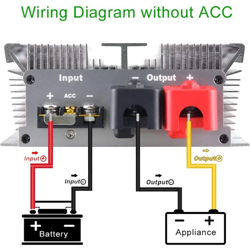 Imagem -05 - Conversor de Energia de Comutação Transformador dc para dc Regulador Buck Tensão do Caminhão 48 Volts para 24 Volts 48 v a 24 v 50a a 125a