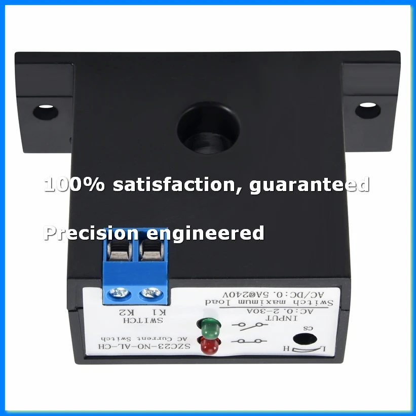 Current Mutual Inductance Switch SZC23-NO-AL-CH Normally Open Current Detection Switch for AC Current Isolation Monitoring-FS