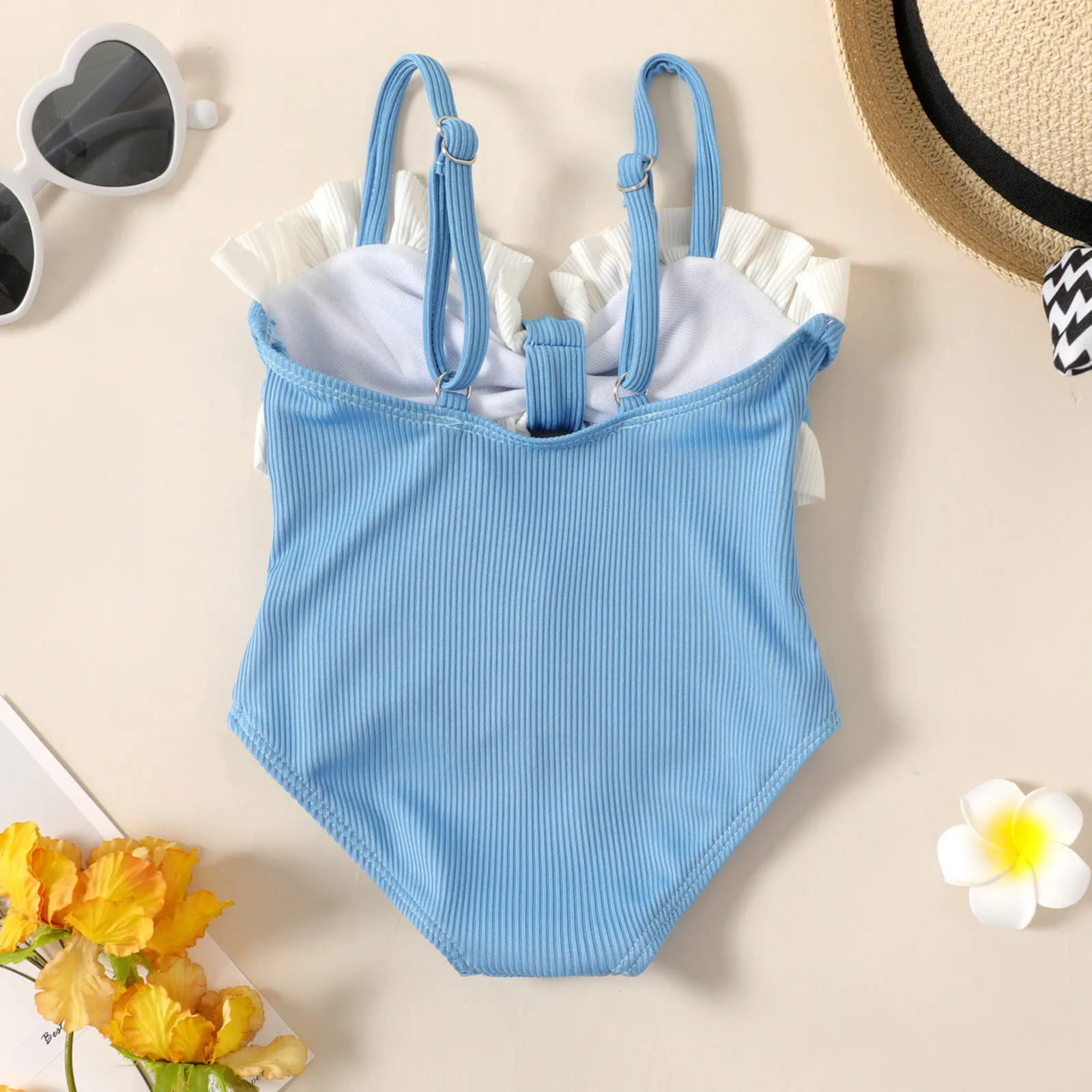 0-2T Toddler Baby Girls Swimwear One Pieces Girls Swimsuit Big Bow Decor Children Swimwear Kid Girls Swimming Outfit Beachwear