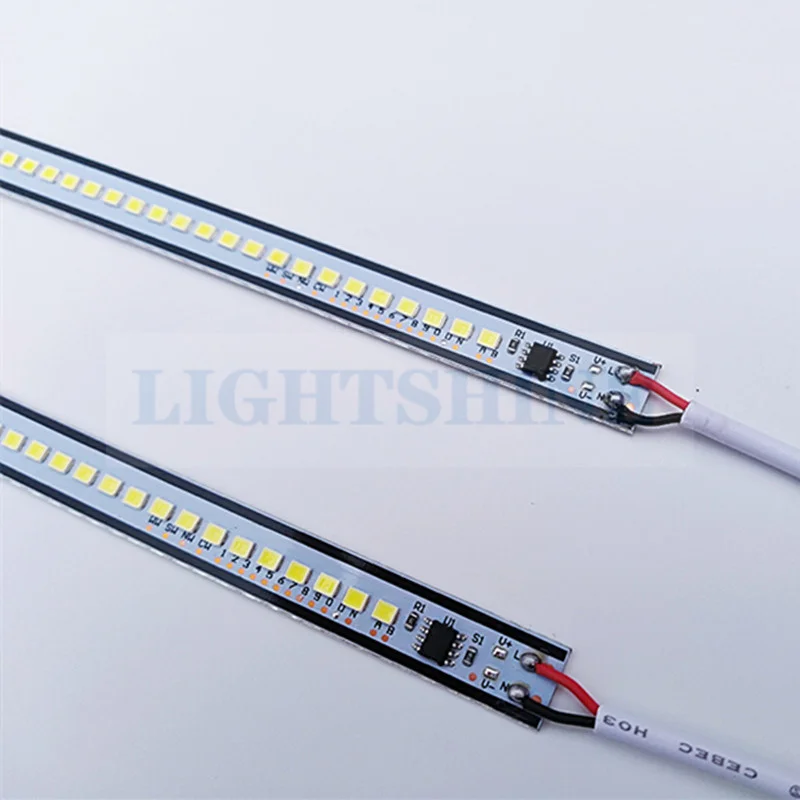 220V Waterproof Led Lamp Tube Super Bright Freezer Preservation Display Freezer Strip Hard Light Strip Fish Tank Overhead Light