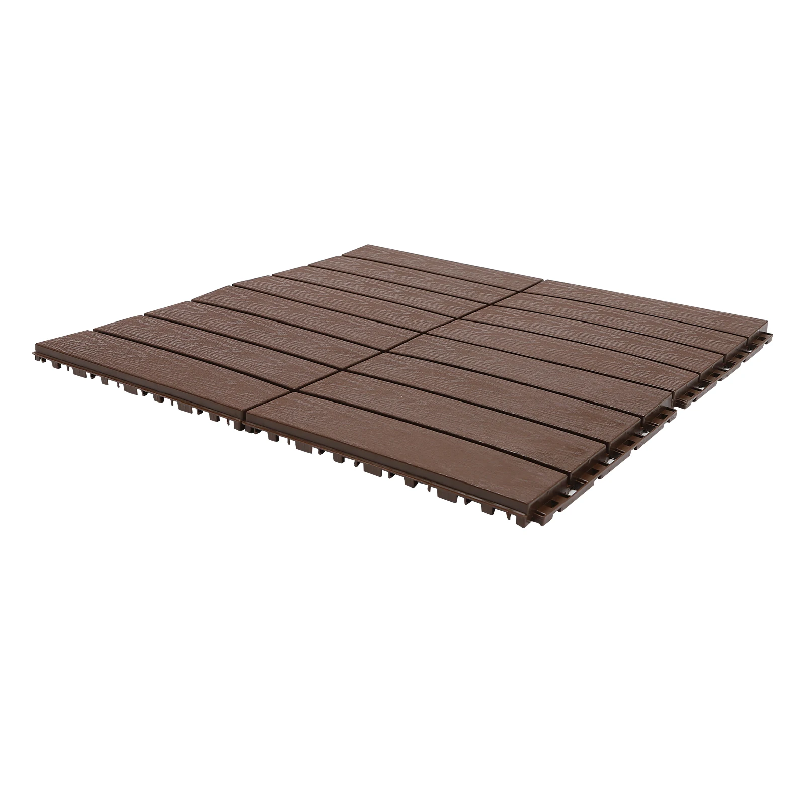 Interlocking Patio Deck Tiles, Waterproof, Non-Slip, Heat Resistant, Easy to Install, Durable for Outdoor Spaces