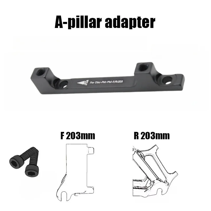 EVOSID MTB Fahrrad Bremsscheibe Mount Adapter 140 160 180 203 MM Ultraleichte Halterung IS PM A B auf PM A Fahrrad Scheibenbremse Adapter – Detail 8