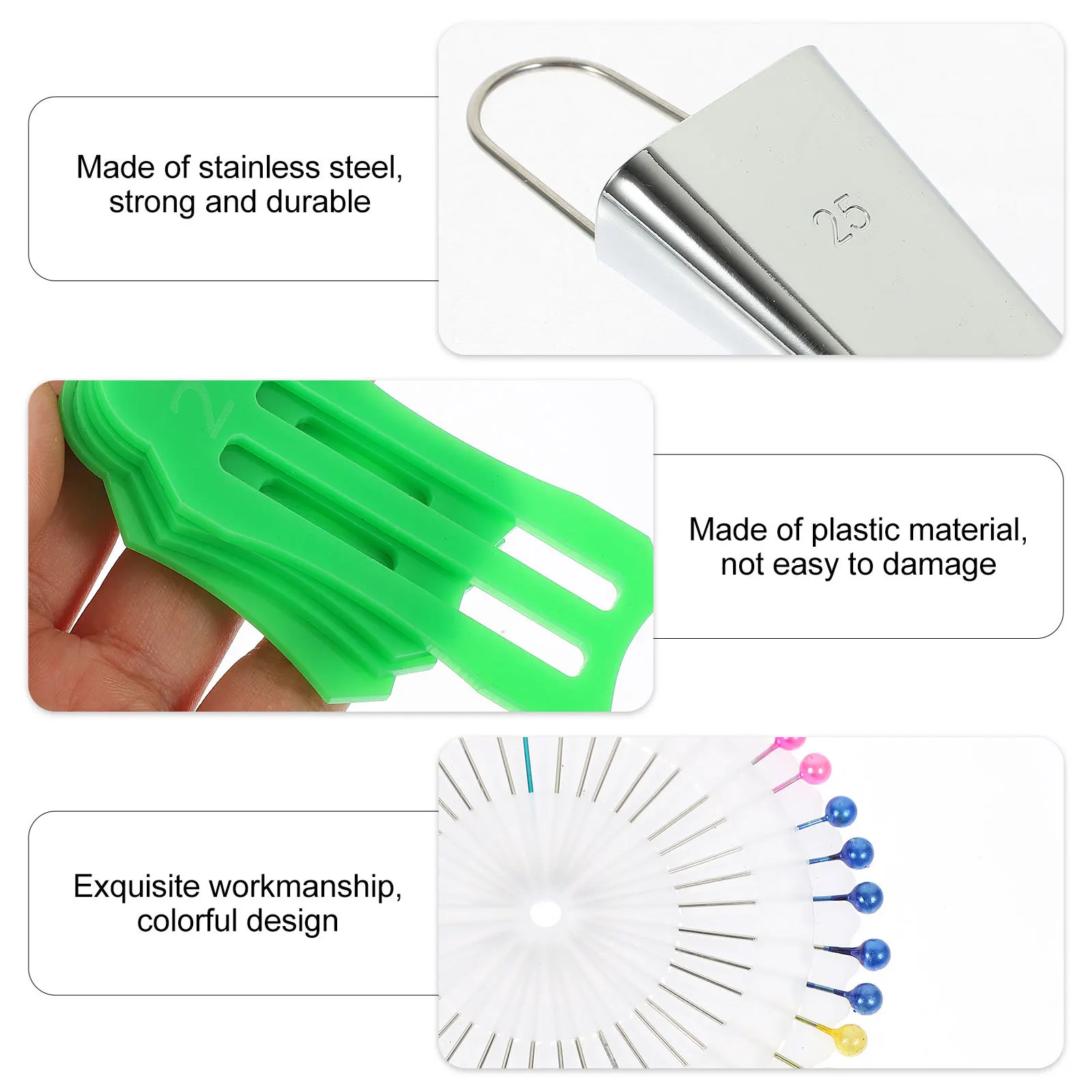 

1 set 1 Set Folding Fabric Tool Set For Diy Quilting Tools Professional Bias Tape Maker Kit Sewing Supplies Craft Enthusiasts