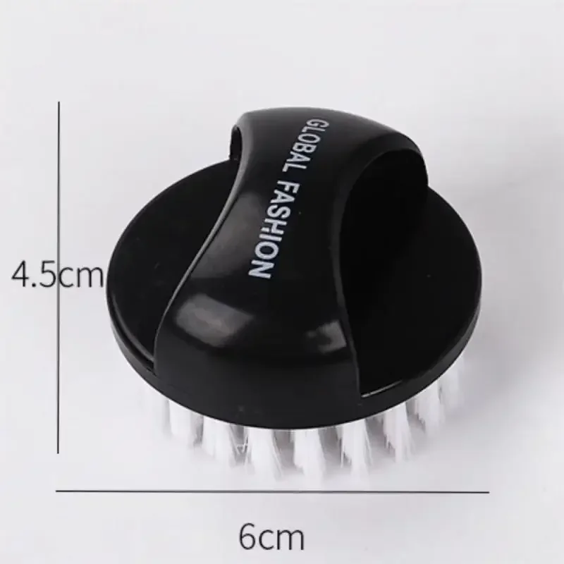 Round Brush With Handle Easy To Hold Nail Supplies Soft Bristles Efficient Dust Removal Multitool Manicure Tools