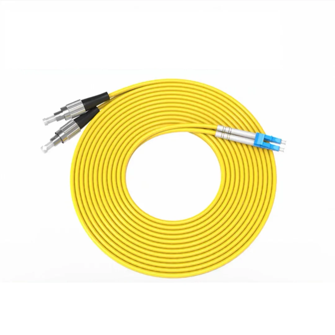 fiber patchcord LC-FC SM Duplex Singlemode 10m 20m 30m 50m 100m FC-LC 3mm 2mm cable optical fibre jumper FTTHELINK