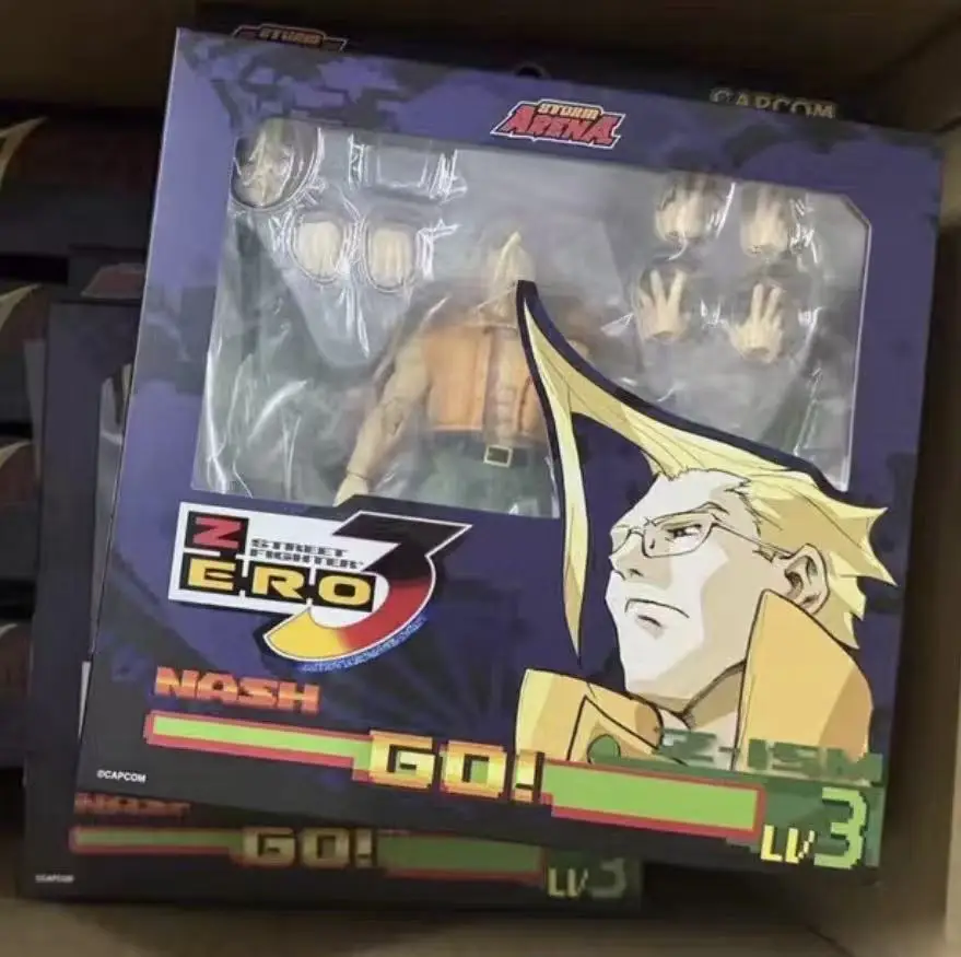 

Коллекционные фигурки Storm Collectibles Storm Arena Street Fighter Zero3 Nash 1/12 в наличии, аниме-фигурки, модели игрушек