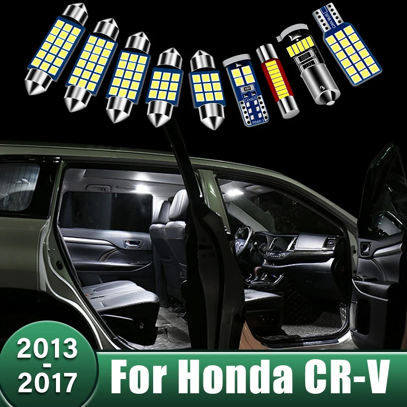 

4pcs Car Reading Interior LED Light ​Trunk Cargo Lamps Decoration Accessories For Honda CR-V CRV CR V 2013 2014 2015 2016 2017