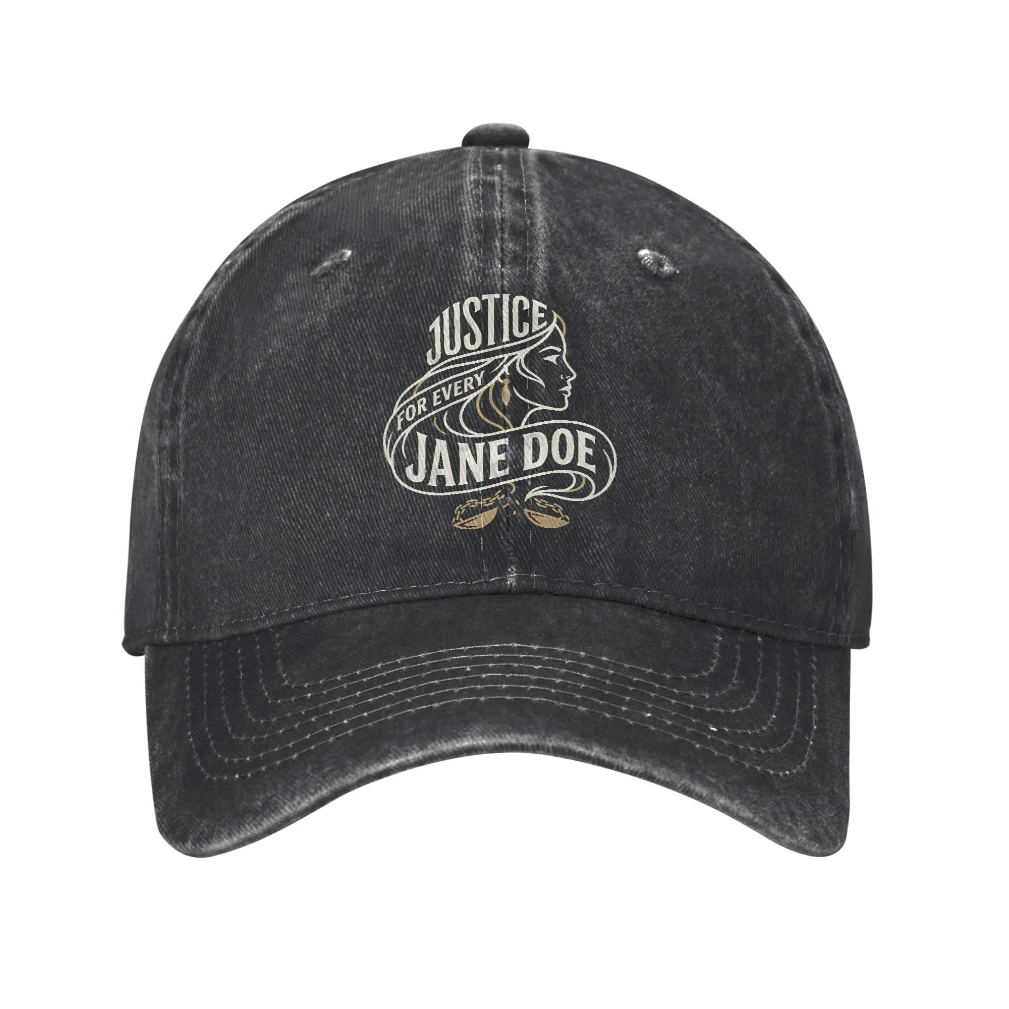 Justice For Every Jane Doe Jane Doe Support Casual Baseball Cap Summer  Trucker Hat Sun-Proof Outdoor Gym Snapback Cap