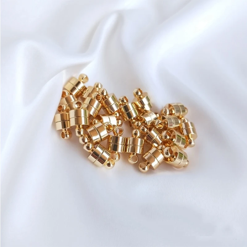 

14K Gold Plated High Quality Magnetic Bracelet Clasp for Diy Jewelry Making Findings Accessories