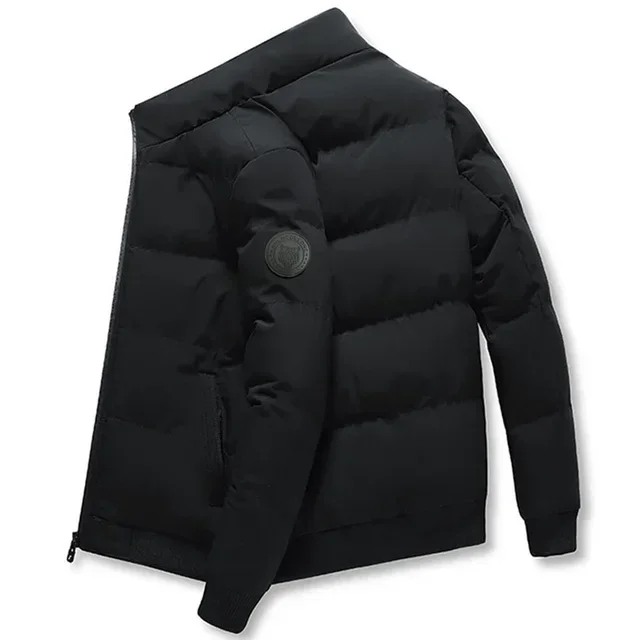 Veste chaude en coton pour hommes - Tendance de la mode hiver 2025 - Veste courte et chaude pour hom