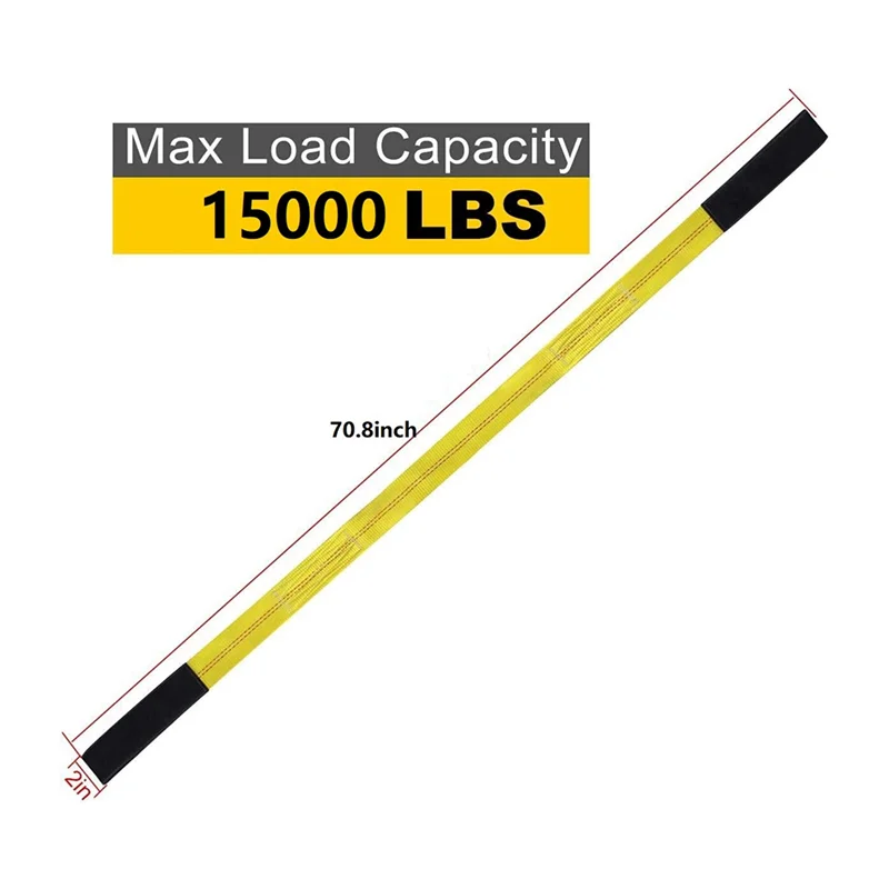 SDFC-أشرطة حبال الرفع، أشرطة رفع حبال الرفع شديدة التحمل من النايلون، حزام استعادة لحفظ الأشجار، حزام الوريد، حزمة من قطعتين #6