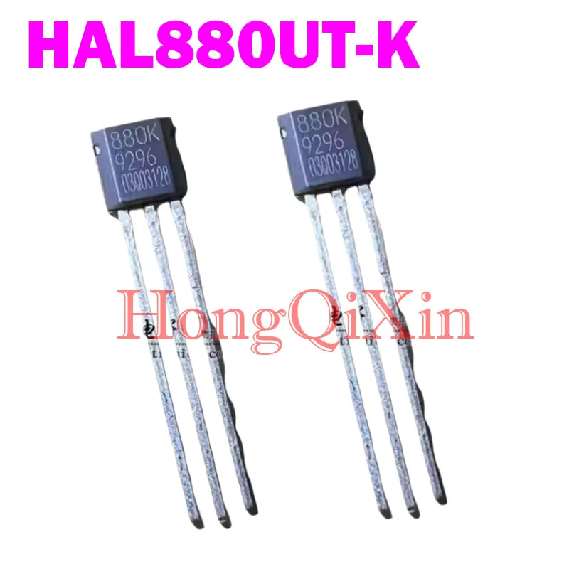 2PCS/LOT  HAL880UT-K Programmable Linear Hall Sensor 880K TO-92 Automotive Throttle Pedal IC Electronic Component