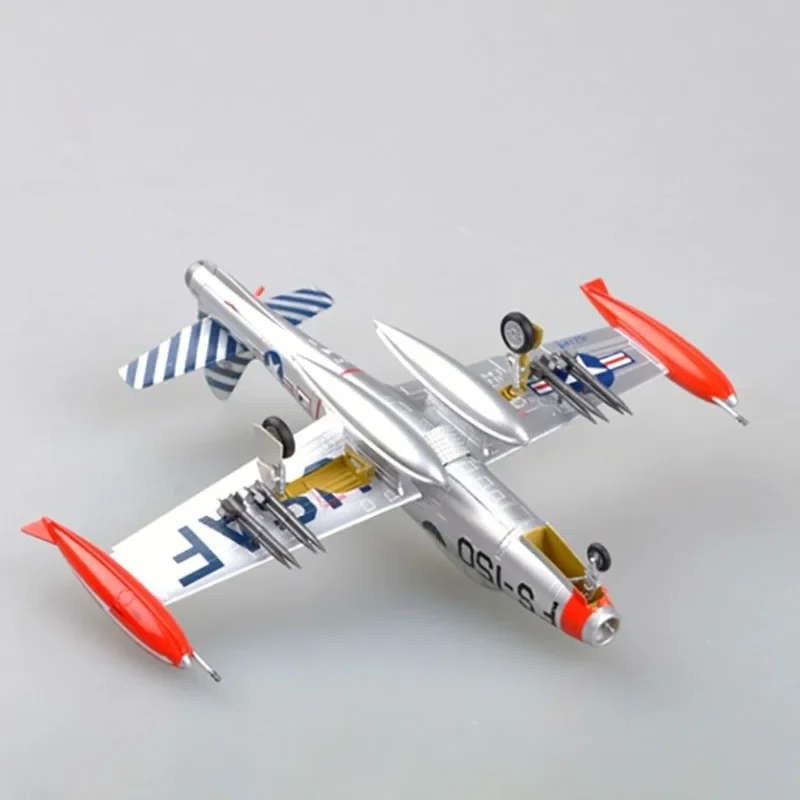 Die Cast 1:72 Scale America Fighter Aircraft Model Easy Model F-84  Military  Emulation 37109  Collection Toy Gift Display