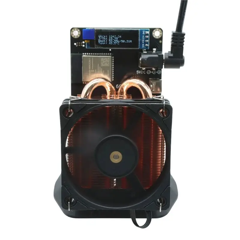 

For Gamma 601 BTC Solo Miner 1.9TH/S 30W BM1370 Asic Chip Bitcoin Crypto Mining Device Powerful Silent Fan-[A002 Wind]
