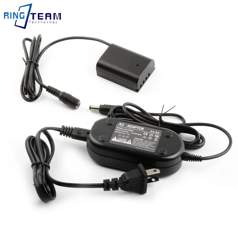 ใหม่เอี่ยม BLX-1 AC Power Adapter AC-E6 BLX1แบตเตอรี่เลียนแบบสำหรับ Olympus OM-1 OM1กล้อง