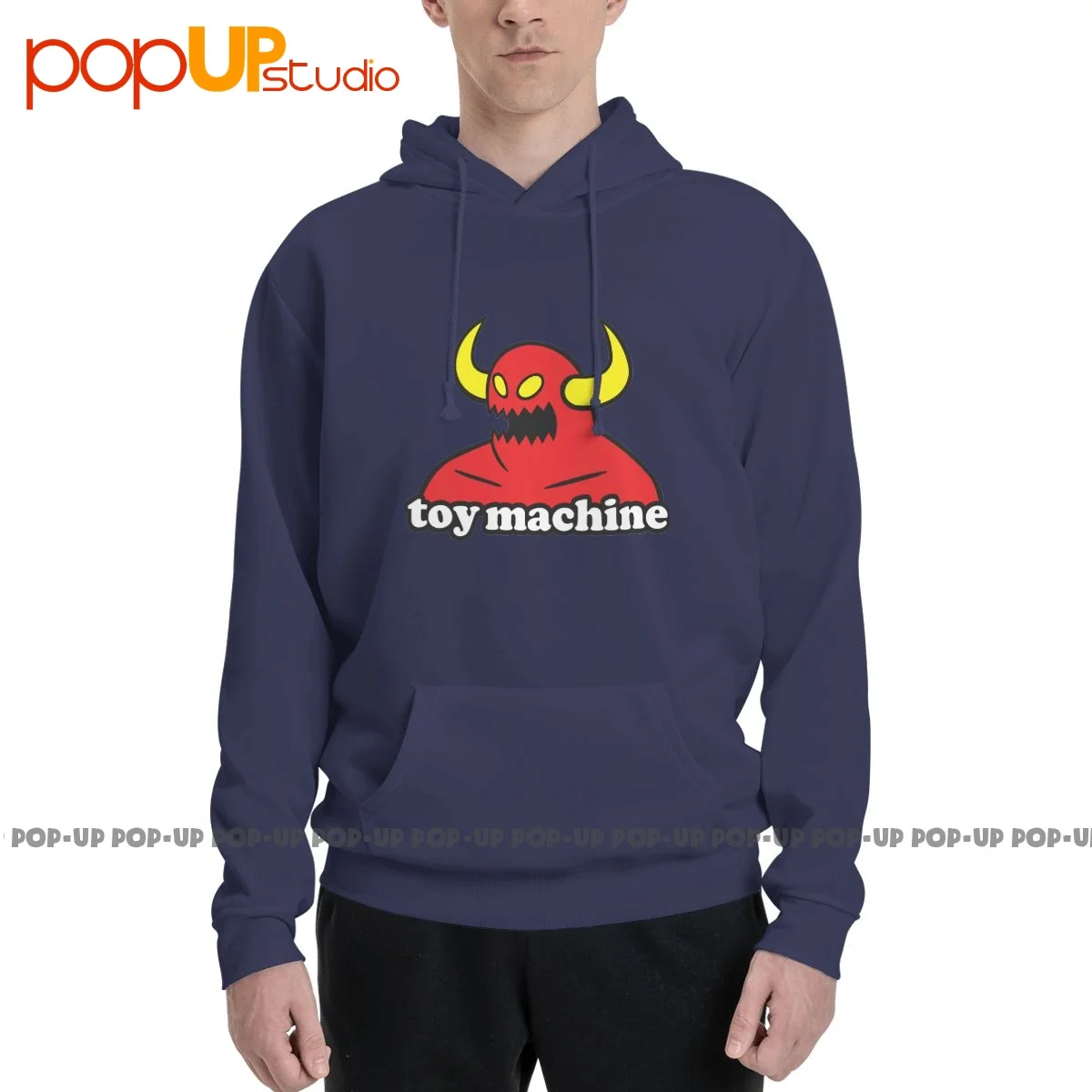 Toy Machine Skate Board Hoodie Sweatshirts Hoodies Soft Retro Hip 