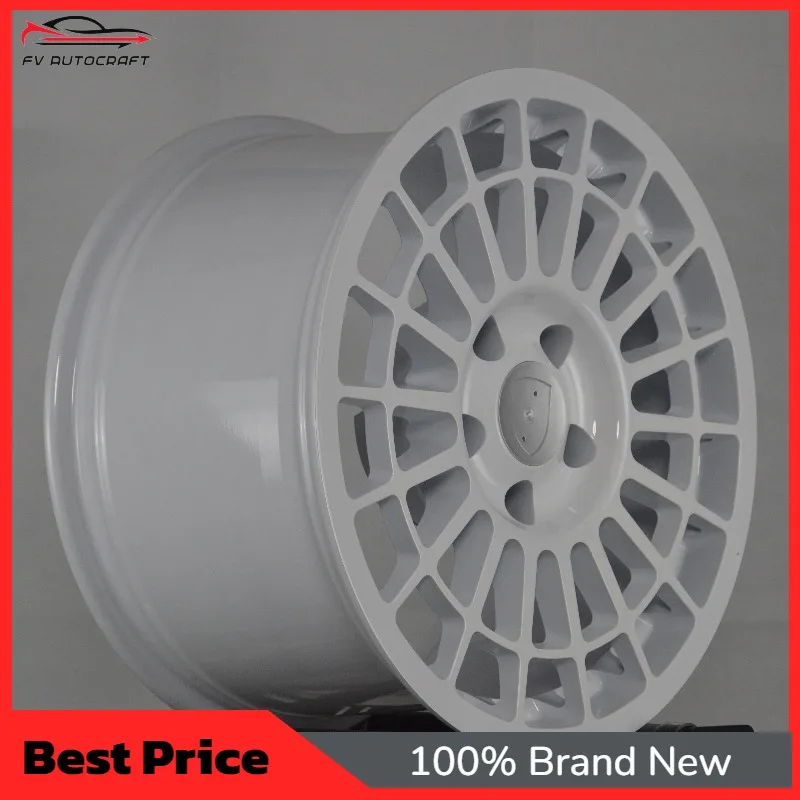 

【2026】TUV/JWL Approved WRC Rally Style 16 17 18 19 Inch High Gloss Pure White 5x127 5x150 Forged Wheels For Suzuki Jimny Custom