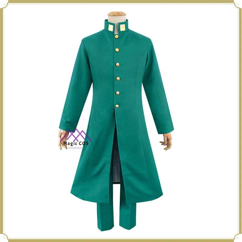 costume-de-cosplay-noriaki-kakyoin-tenue-de-combat-verte-pour-hommes-ensemble-complet-de-haute-qualite-Elegante-tenue-d'anime-pour-jeu-de-role-comic-con-et-fetes