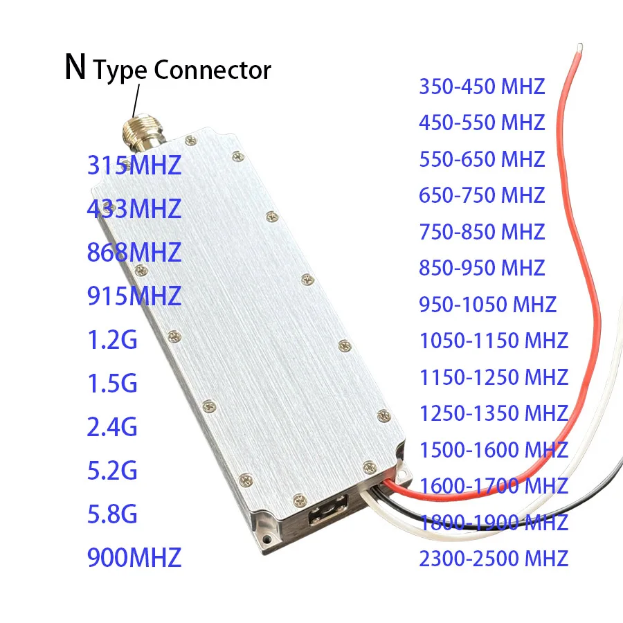 50W RF Module for Drone N styple Connect Protect Area System