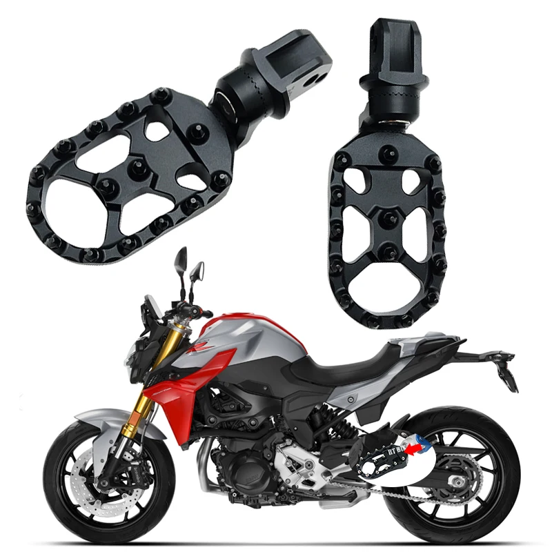 

For BMW F900XR F900R F900 R F900 XR F 900R F 900XR 2020 2021 Motorcycle Adjustable Front&Rear Footrest Foot Pegs