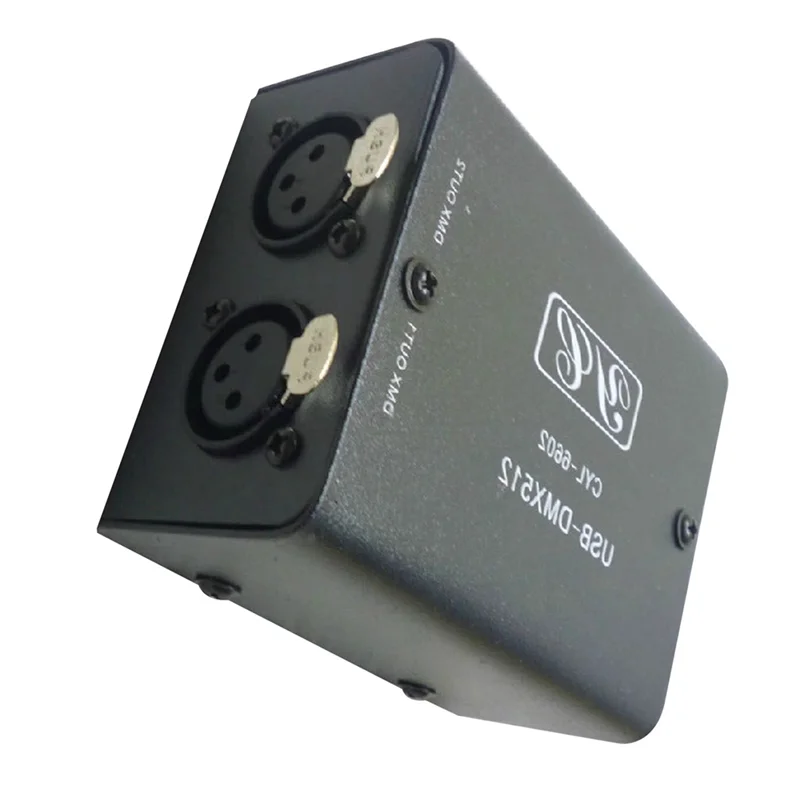 512-kanałowe diody LED USB do DMX DMX512 Kontroler oświetlenia scenicznego DMX Kontroler oświetlenia Mini dekoder