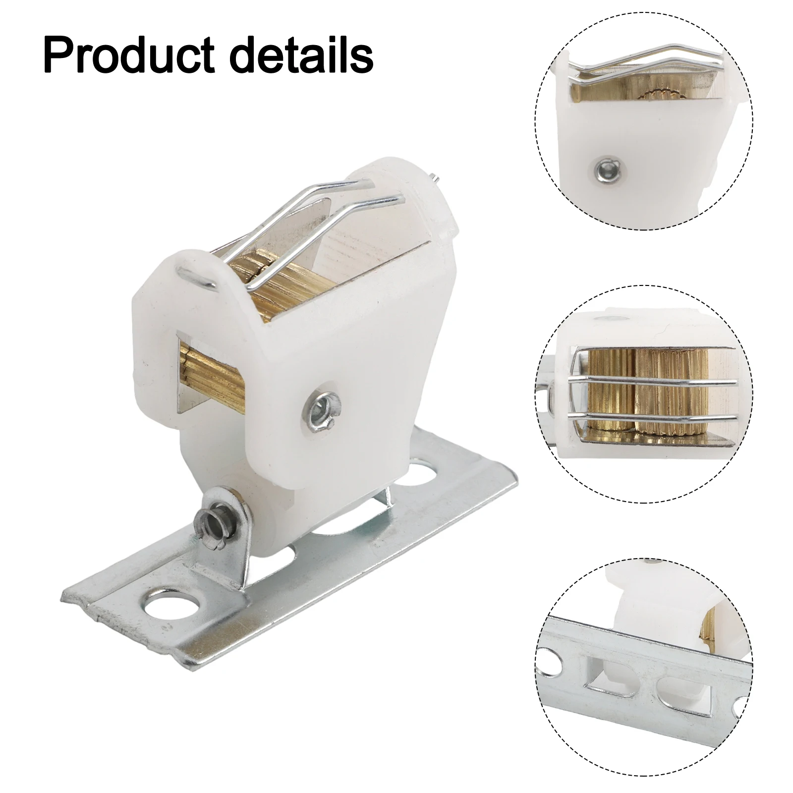 As Shown In The Picture Curtain Control Curtain Pulleys Curtain Accessories Complete Set Of 4 Easy Installation