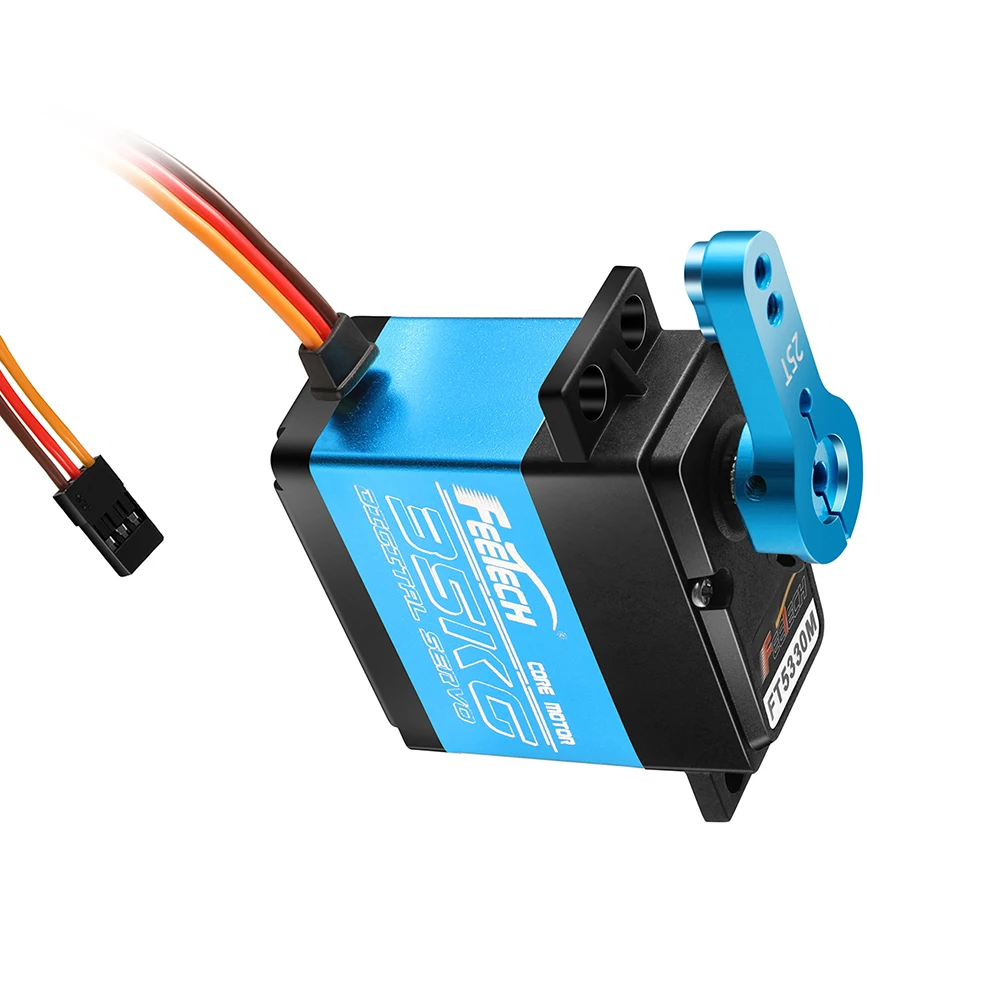 Feetech FT5330M 35KG Digtal Servo Metal Gear 25T Servo Arm 180 Degree Waterproof for RC Model Airplane Helicopter Robot Truck