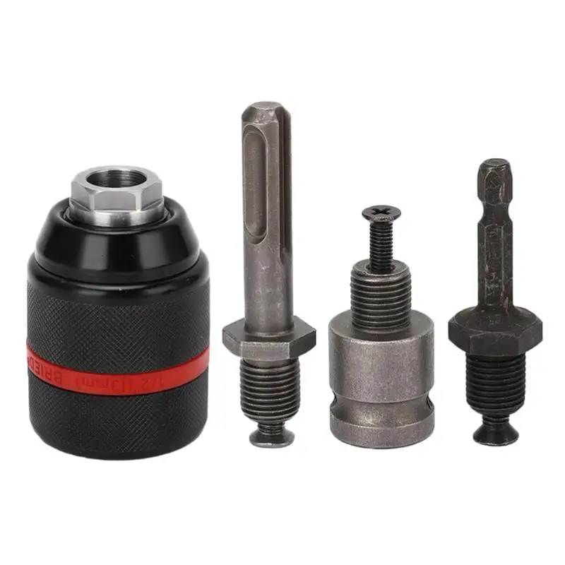 

Бесключевой самоблокирующийся сверлильный патрон по металлу — емкость 13 мм с резьбой 1/2-20UNF для сверл и отверток