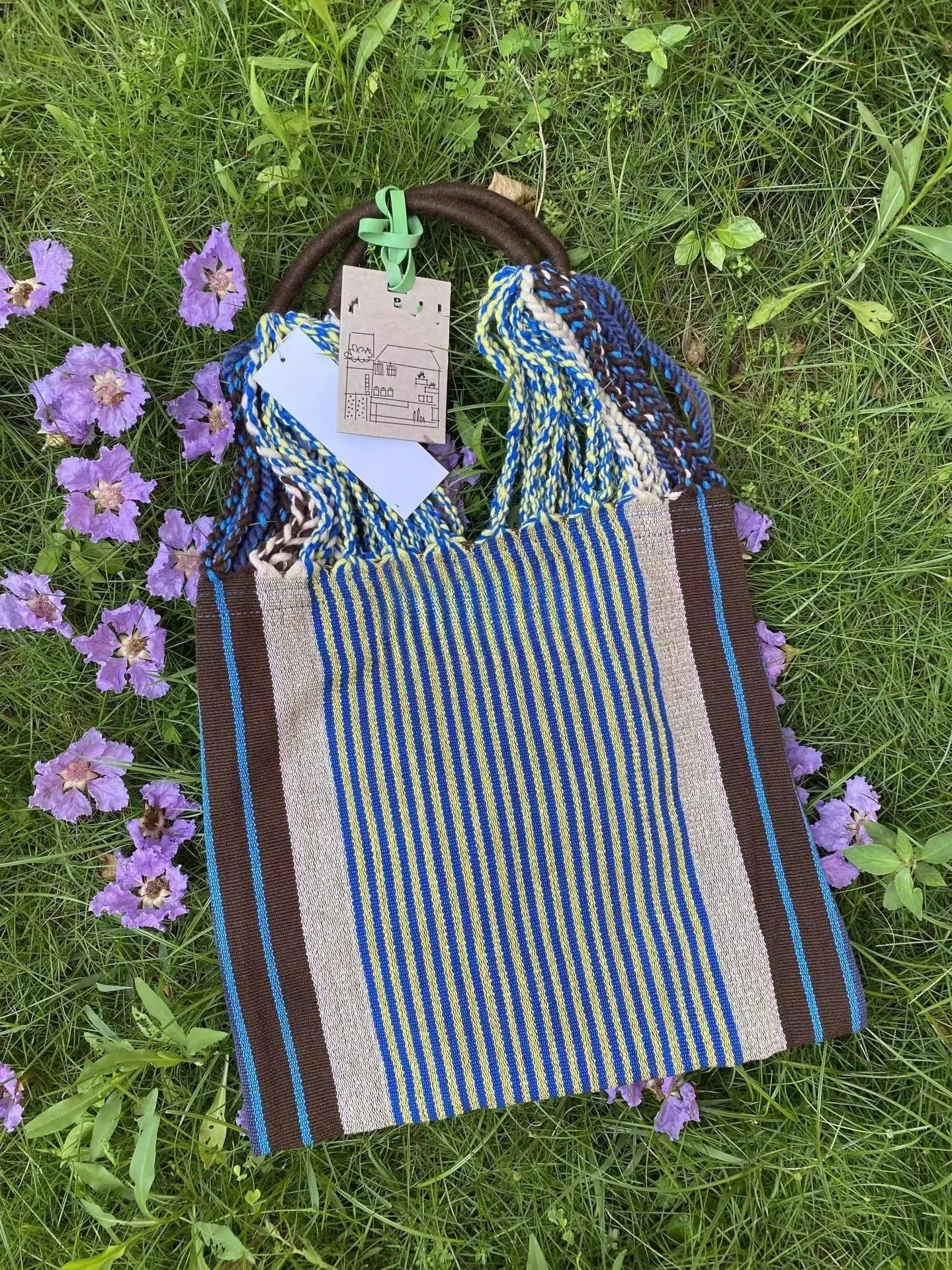 Bolso Tote Tejido con Bloques de Color Estilo Marni 2026, Bolso Grande de Mano y Hombro Casual
