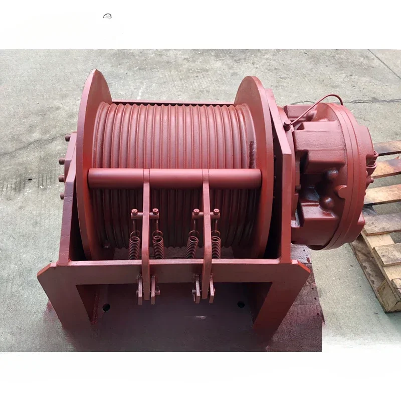 apply to Vehicle and Marine Free Lower Hydraulic Winch Zyj5 Series 10-Ton Winch