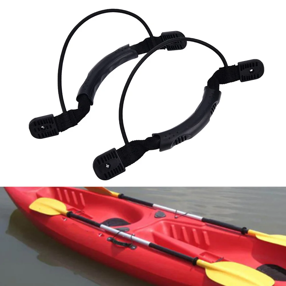 5-個カヤックハンドルサイドマウントキャリーハンドル耐久性のあるパドル固定交換アクセサリーカヌーボートカヤックハンドル