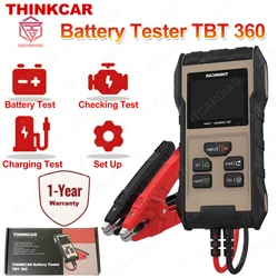 THINKCAR TBT 360 Battery Tester Battery Charge and Condition Support Multi-language THINKCAR TBT 3360 PRO