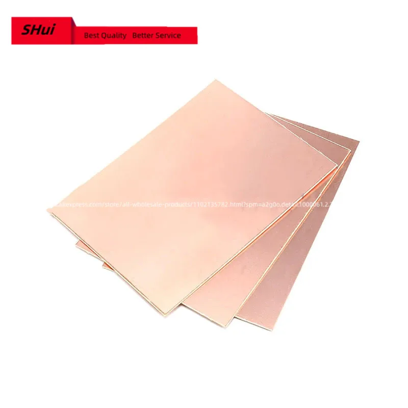 5pcs 5*7cm Double Side Copper Clad Plate DIY PCB Kit Laminate Circuit Board 5x7cm Glass Fiber Material Universal Board PCB