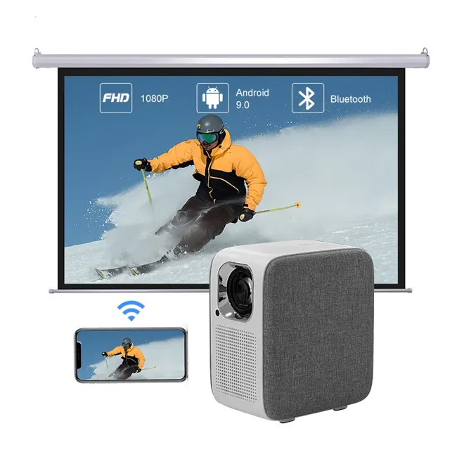 Touyinger H6 Pro Portable Projector Smart Android 3D hd 4K 1080p Wifi Proyector Laser Video Led Mini Projectors