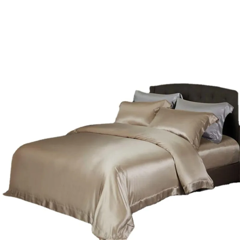 Heavy 25 mmi silk 100% mulberry silk silk bedding  four-piece set, quilt cover 220 * 240cm
