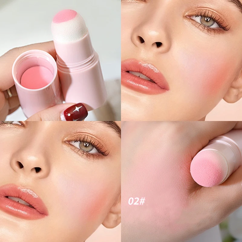 Brightening Matte Blush Stick Vitality Boom Boom Blush Stick Multi-Color Contour Stick Face Blush