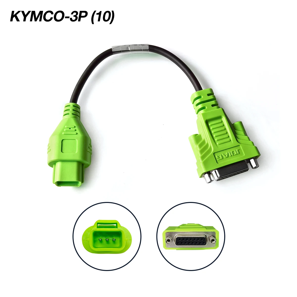 

MOTO-10 3PIN Motorcycle Diagnose Connection to DB15PIN Cable For KYMCO 3PIN Motorbike Diagnostic Connector