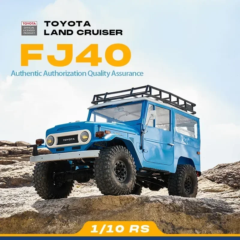 Fms 1/10 Fj40 wspinaczka terenowa 4wd Rc pilot elektryczny Model symulacyjny zabawka dla dorosłych prezent Rtr