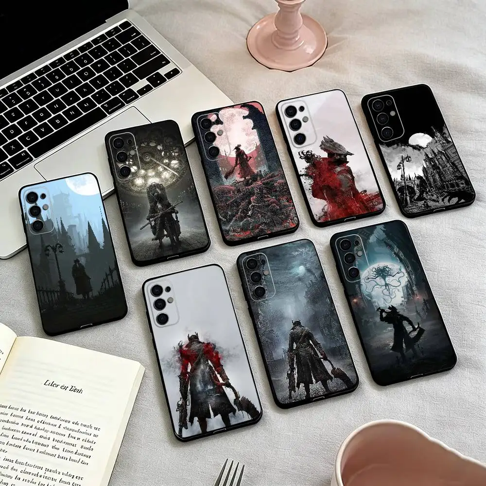 Game For B-Bloodborne Phone Case Black Silicone Soft For Samsung S25,S24,S21,S22,S23,S30,Ultra,S20,Plus,Fe,Lite
