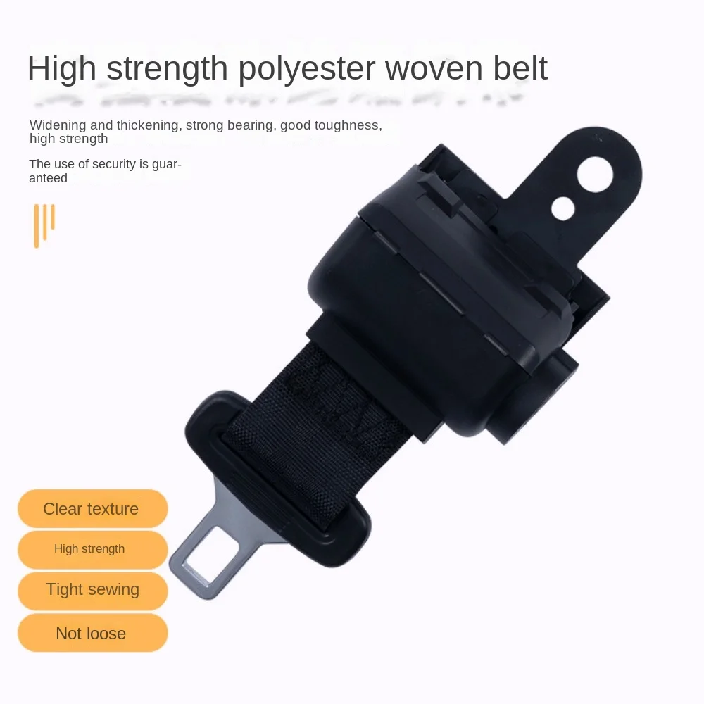 For Automatic Shrink Two-Point Auto Parts Universal Buckle Car Seat Belt Extension Clip Car Fastener Extension