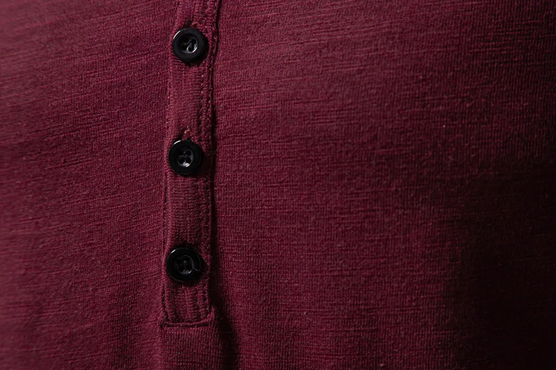 2026 Herren V-Ausschnitt Bambusfaser T-Shirt Mittelstreifen 4-Knopf Kurzarm Eng Anliegend Atmungsaktiv Lässig Sommer Alltags-Oberteil – Detail 21