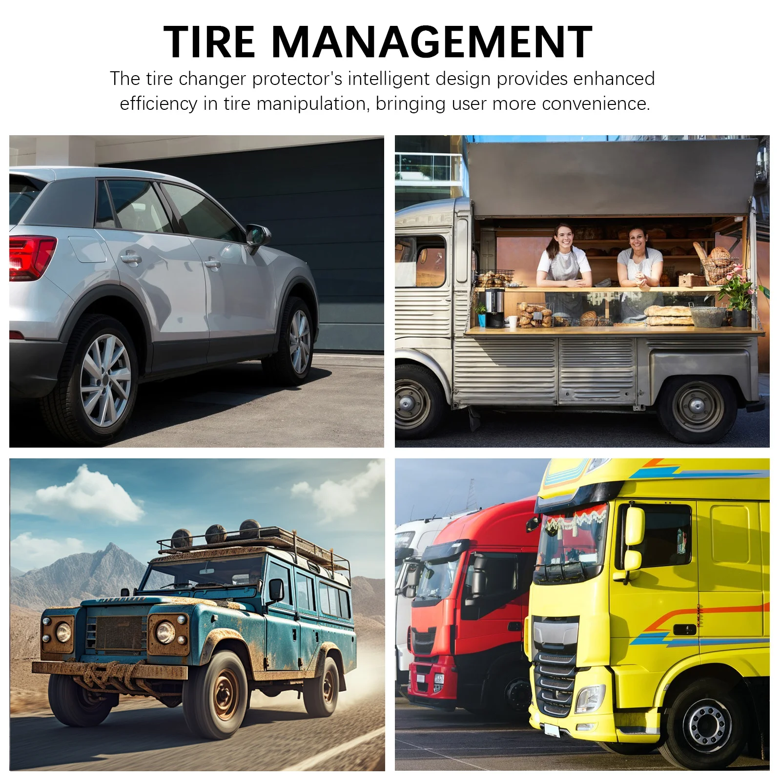 

4pcs Tire Changer Jaw Covers Scratch Resistant Durable For Car Motorcycle Wheel Demount Tool Fast Install Tire Machine Parts